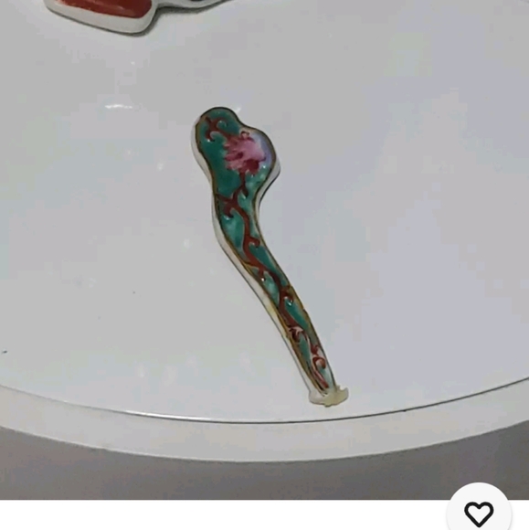 Large 13.5" Chinese Porcelain Figurine - Picture 10 of 10